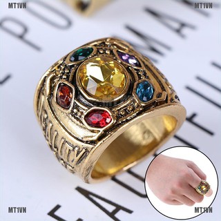 Nhẫn Đính Đá Than Hoạt Tính Độc Đáo
