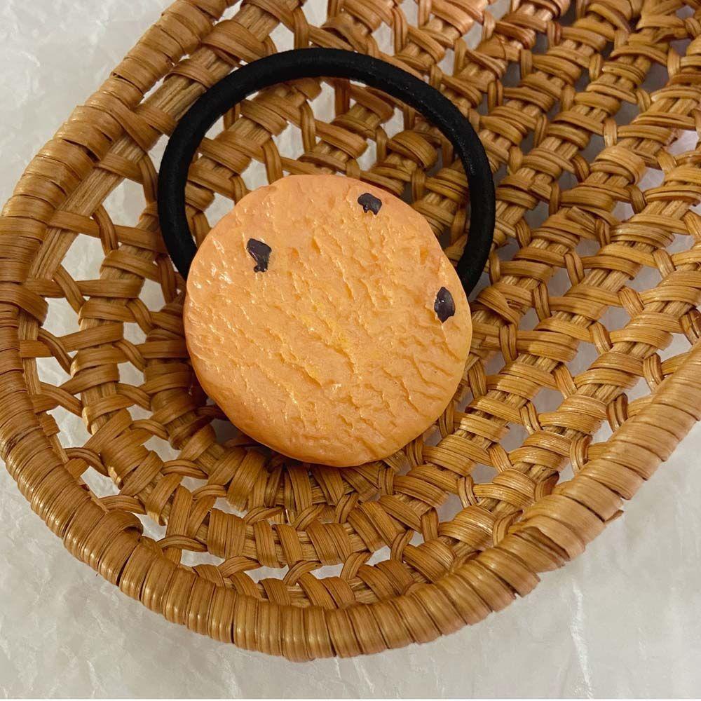 Dây Buộc Tóc Hình Bánh Quy / Bánh Oreo Ngọt Ngào Đơn Giản