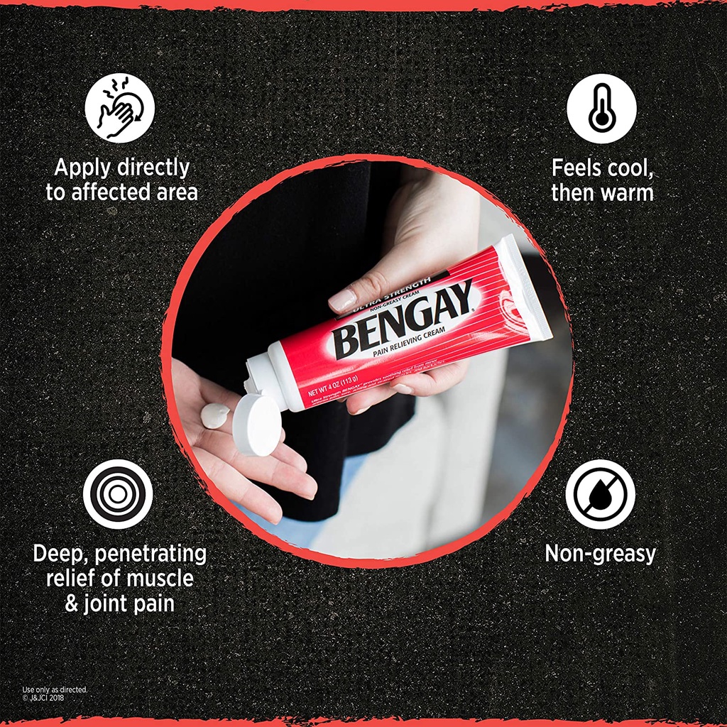 Dầu nóng Bengay Ultra Strength Mỹ 113g