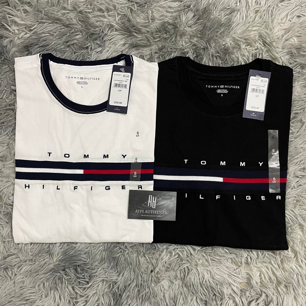 Áo thun TOMMY HILFIGER ESSENTIAL FLAG LOGO T-SHIRT