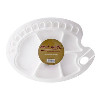Khay Pha Màu Gỗ Oval MONT MARTE- MCG0008