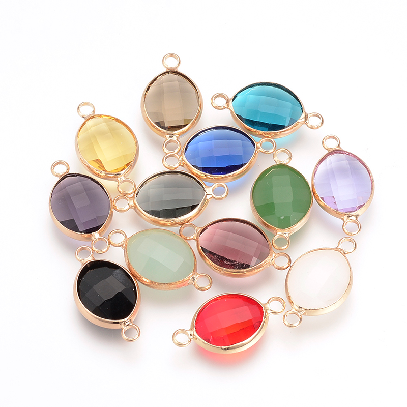 Set 1-10 Mặt Vòng cổ Bằng Đồng Đính Đá Zircon