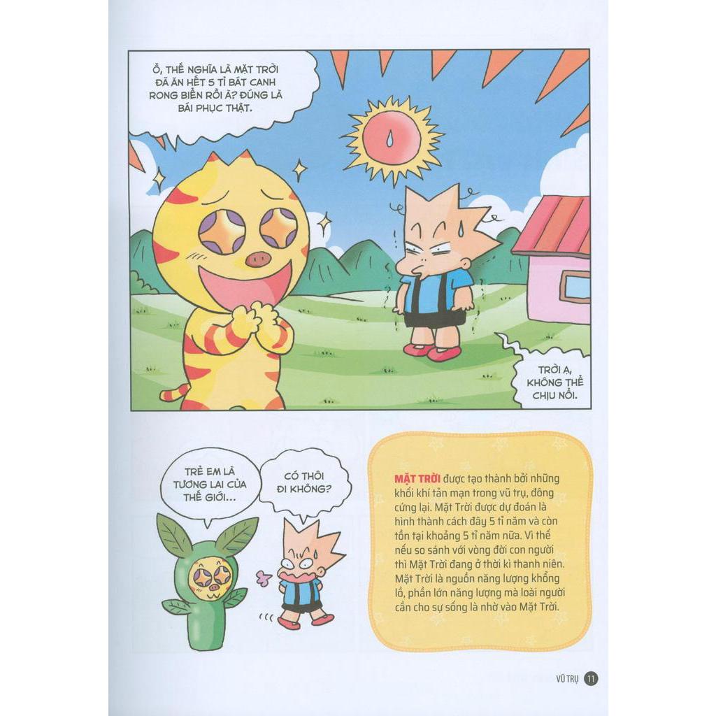 Sách Quiz! Khoa Học Kì Thú: Vũ Trụ (Tái Bản 2020)