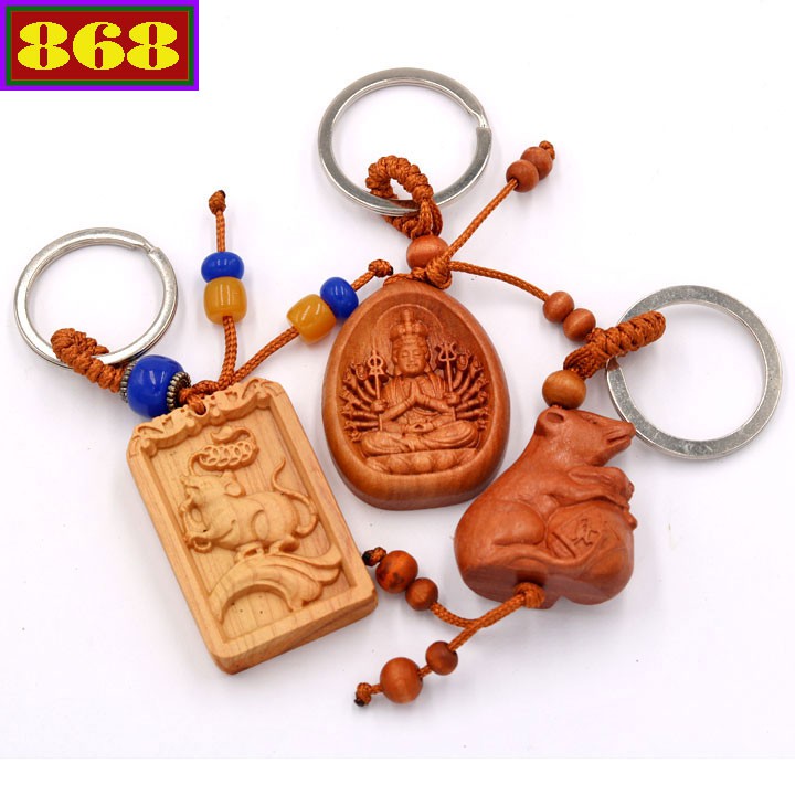Bộ 3 móc khóa tuổi Tý BBPT2