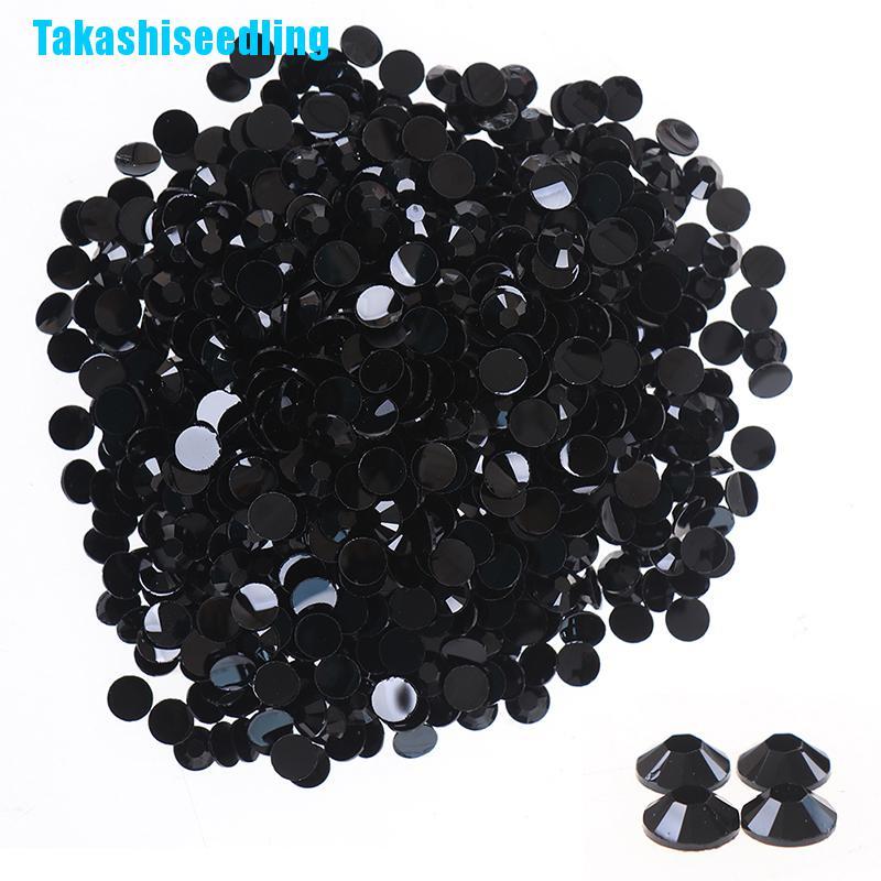 (Hàng Mới Về) Set 1000 Hạt Kim Cương Giả 5mm Trang Trí Móng Tay