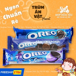 Bánh quy nhân kem Oreo nhiều vị gói 66g 133g [Trùm ăn vặt Hà Nội]