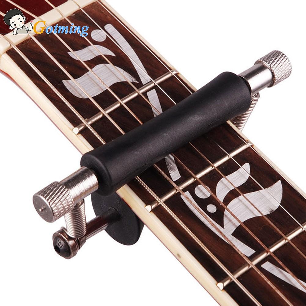 ❁✯Practical  Guitar Rolling Capo Glider Slides Easy Tunning Capo for 6-String Guitar✯
