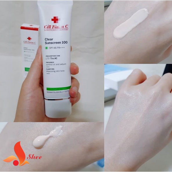 Kem chống nắng Cell Fusion C Laser / Clear / Toning Suncreen Đỏ / Xanh