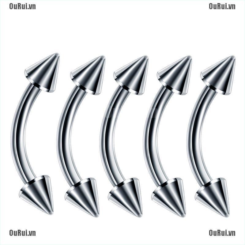 Bộ 60 Khuyên Xỏ Cơ Thể Bằng Kim Loại Cá Tính