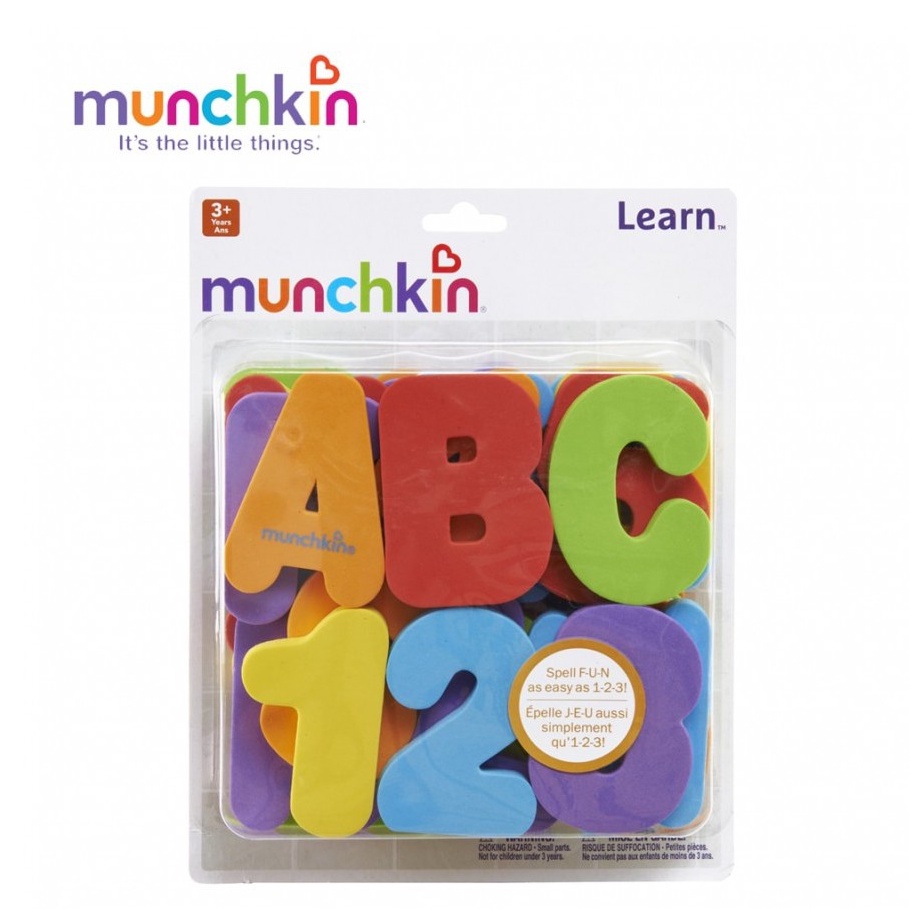 Bộ chữ số xốp Munchkin