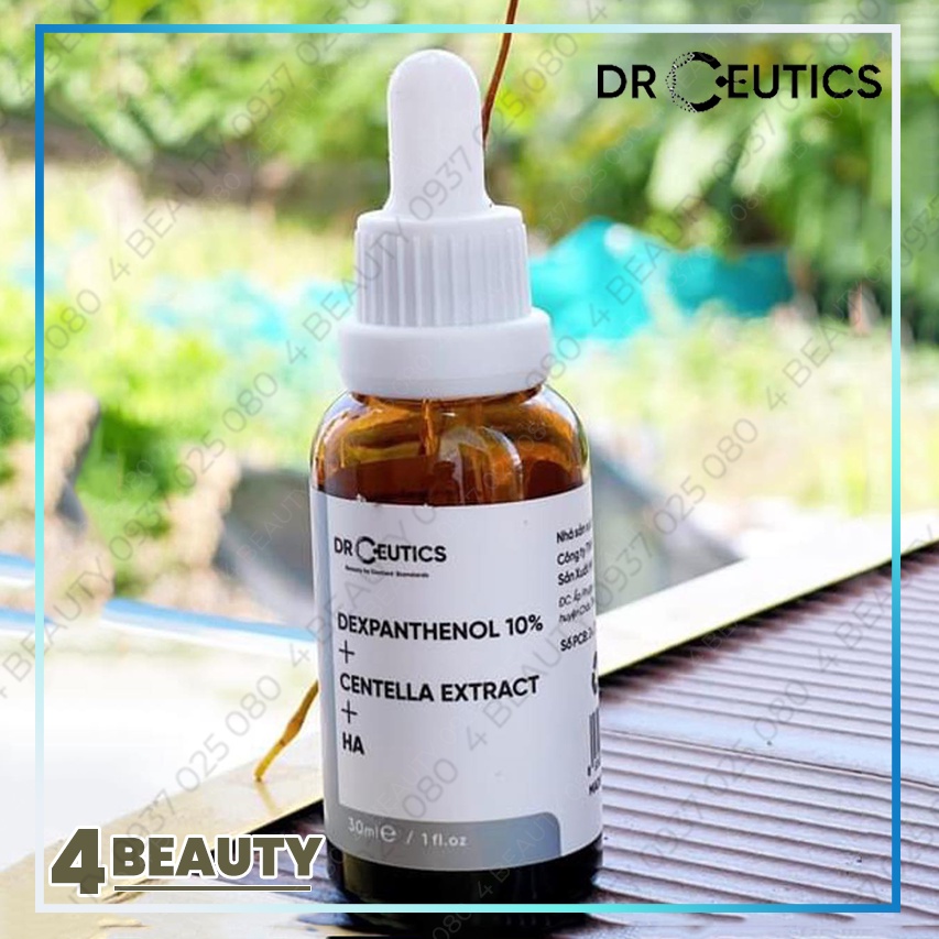 Tinh chất dưỡng Serum B5 DrCeutics Cấp Ẩm Và Phục Hồi Da Dexpanthenol 10% + Centella Extract + HA