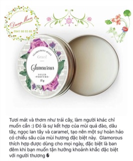 NƯỚC HOA KHÔ CAO CẤP GRACE