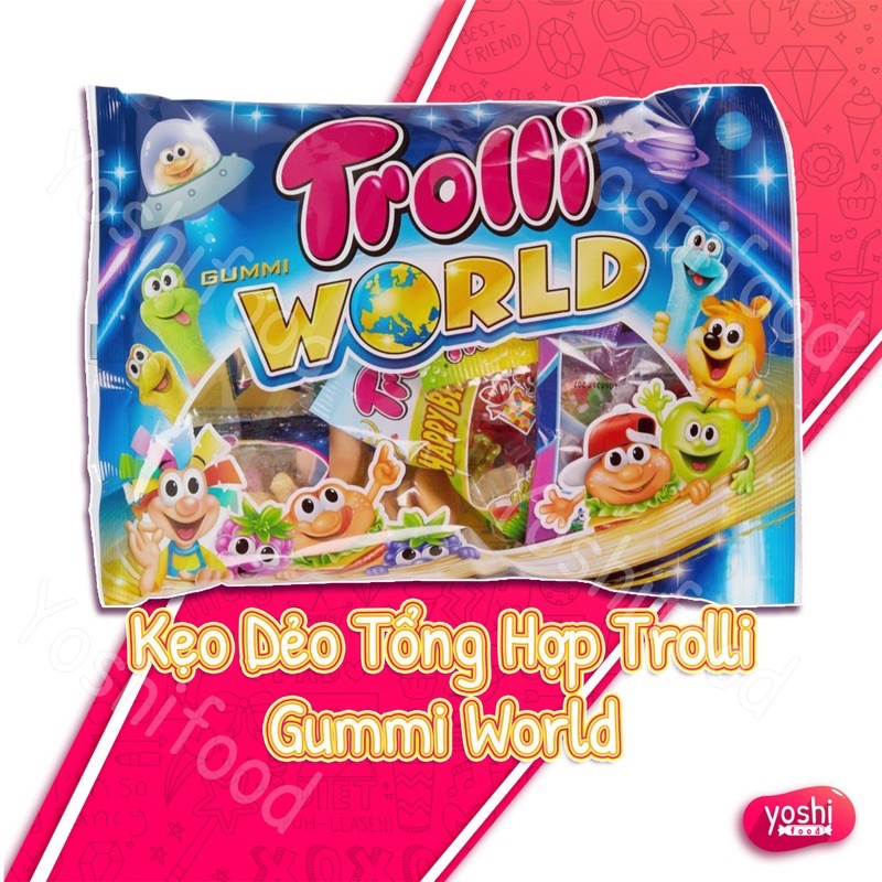 Kẹo Dẻo Trolli Gummi World