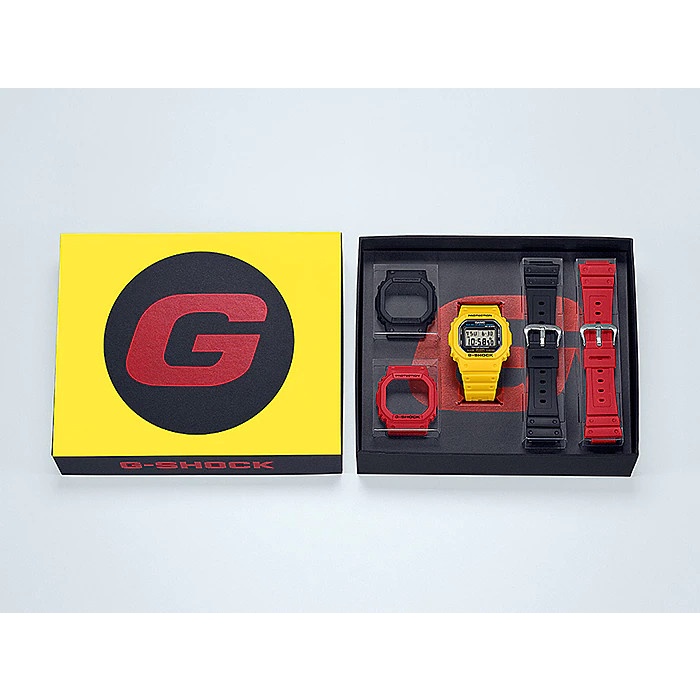 Đồng Hồ Casio Nam Dây Nhựa GSHOCK DWE-5600R-9DR Chính Hãng