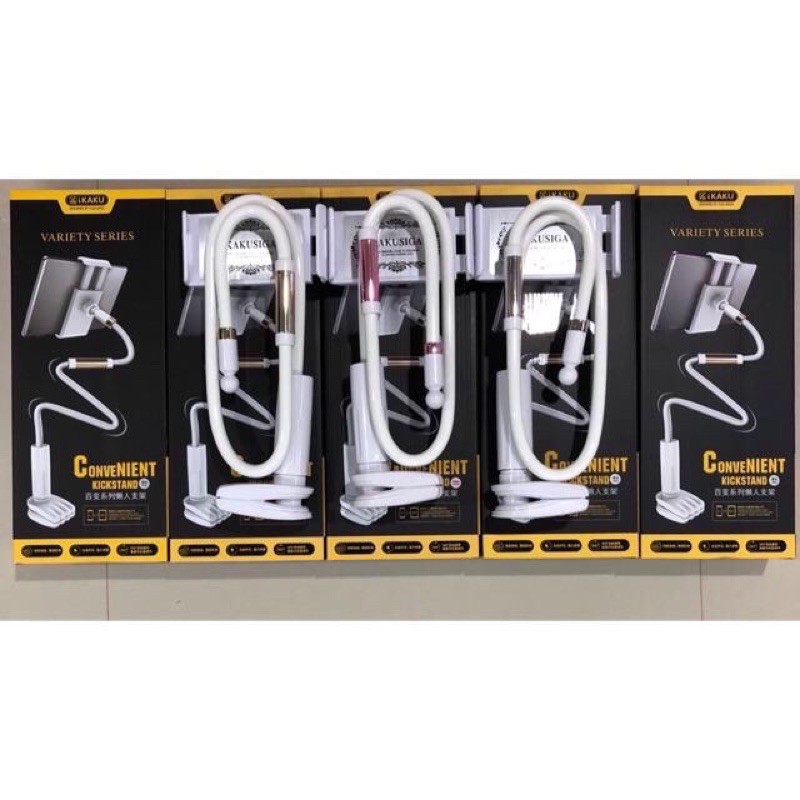 [ CHÍNH HÃNG KAKU ] Giá đỡ kẹp Ipad máy tính bảng điện thoại xoay 360 độ trên bàn giường tiện lợi | BigBuy360 - bigbuy360.vn