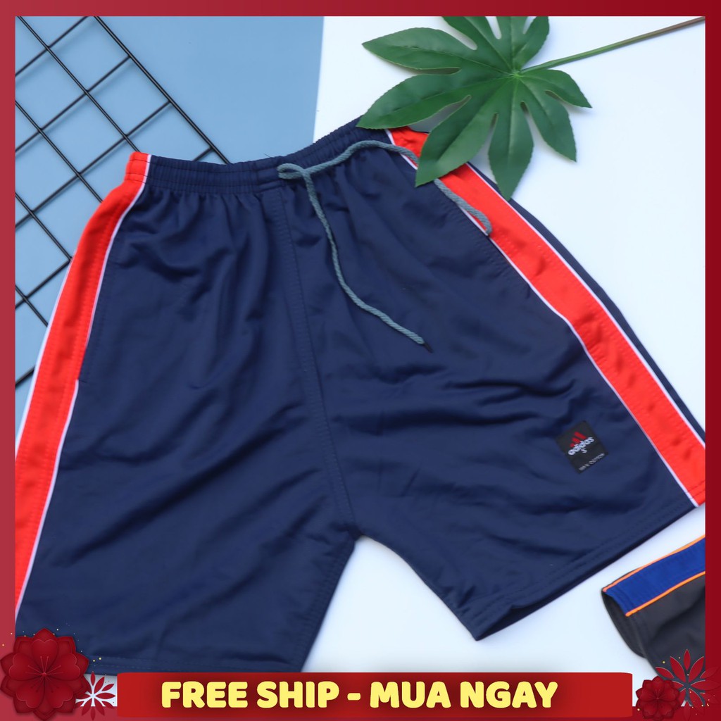 Bộ 3 Quần Đùi Nam - Quần Short Nam Thun sọc đứng vải thun cho nam từ 45-75kg one size SIÊU SALE !! SIÊU SALE !! | BigBuy360 - bigbuy360.vn