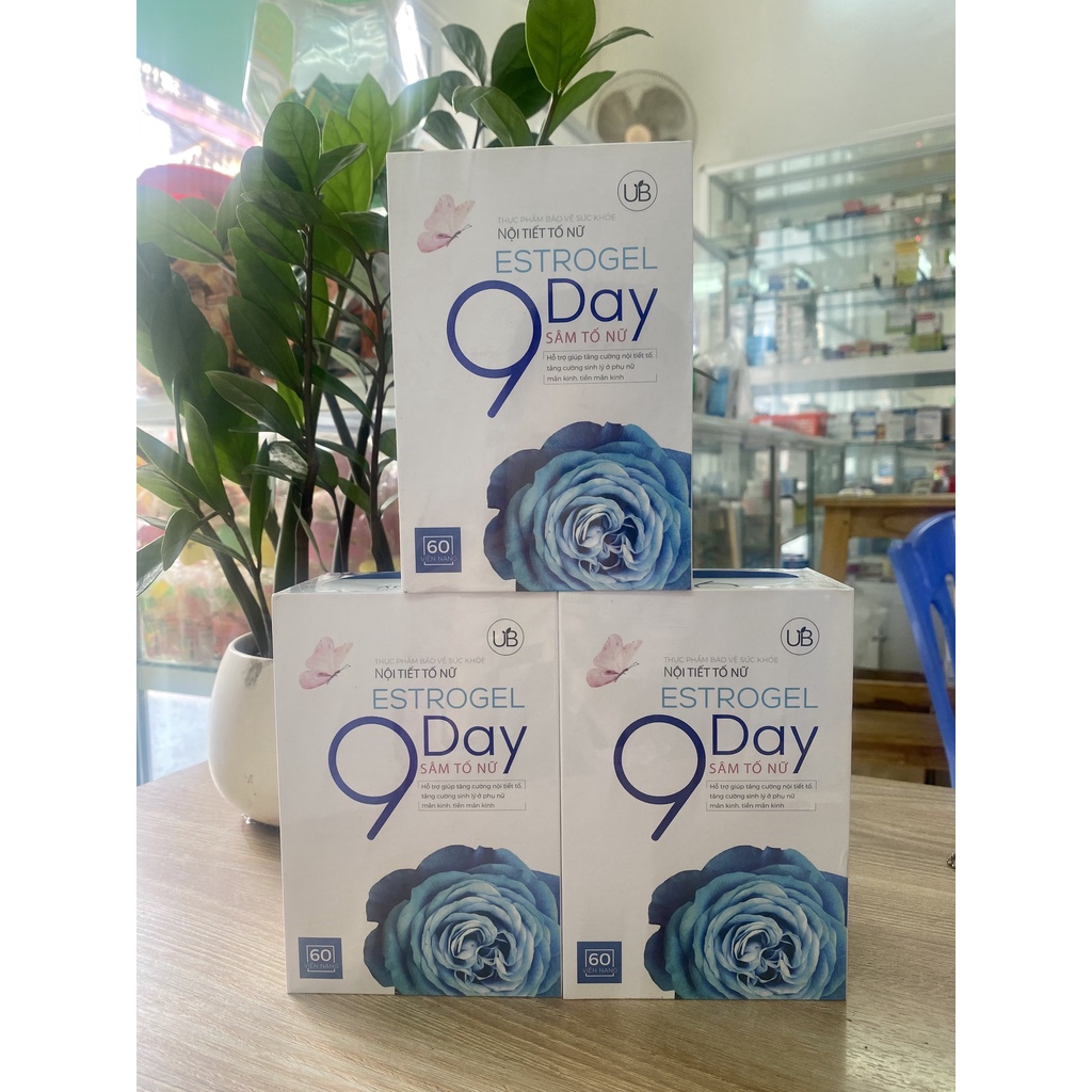 Sâm tố nữ 9 Day- HỖ TRỢ TĂNG CƯỜNG NỘI TIẾT TỐ NỮ