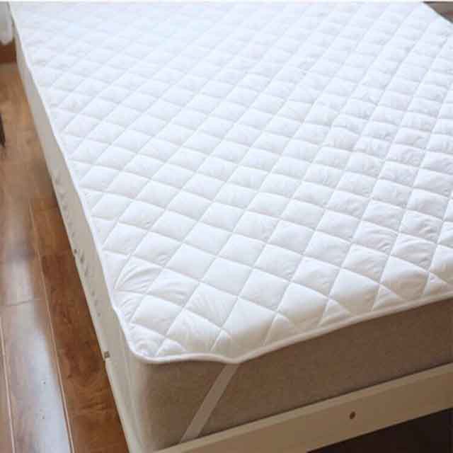 Ga chống thấm COTTON - Tấm lót nệm chống thấm 3 lớp cao cấp màu trắng chuyên dùng cho khách sạn 5⭐ hàng xuất Nhật