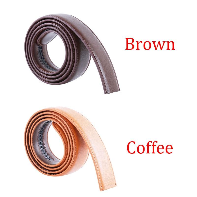 Thắt Lưng Nam Nữ Da PU Thắt Nơ Bướm Không Khóa