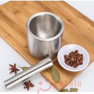 Cối chày inox 304 hàng vn cao cấp chống nấm mốc độc hại