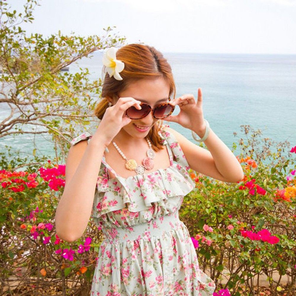 Set 3 kẹp tóc hoa dễ thương phong cách Bohemia cho nữ