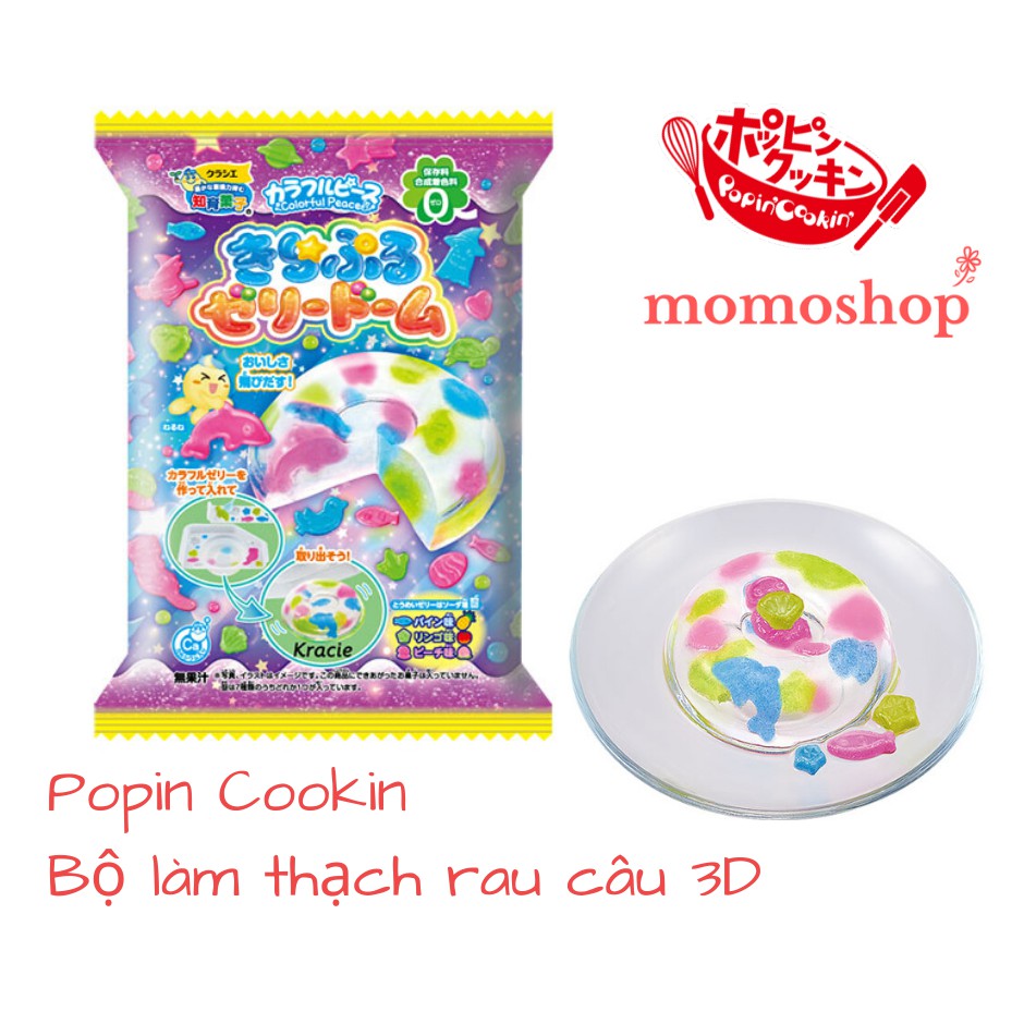 Popin Cookin Bộ làm Thạch rau câu 3D - Đồ chơi nấu ăn Nhật Bản- Poppin Cookin