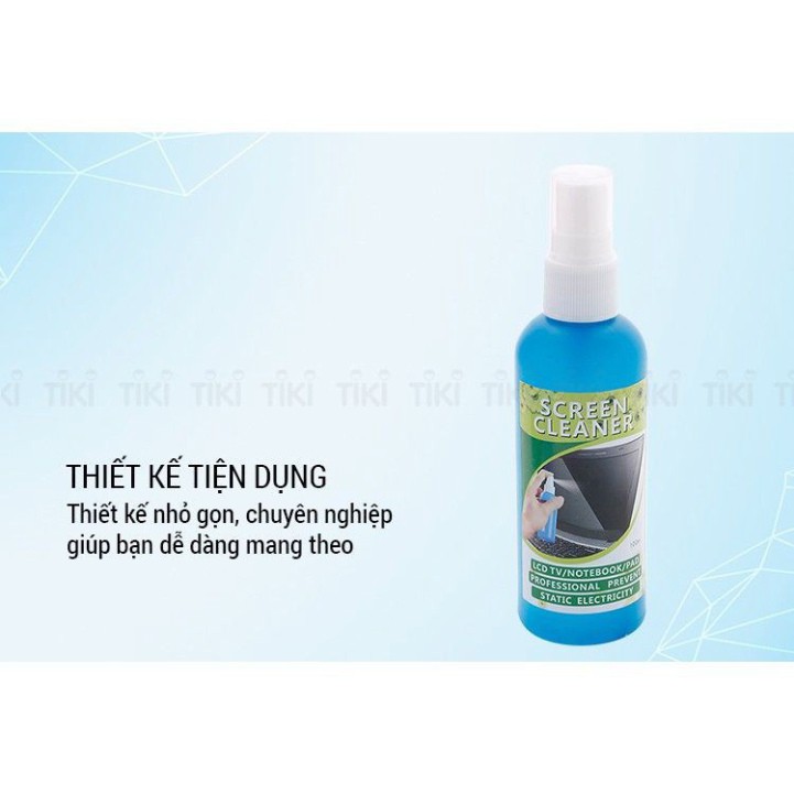 Bộ vệ sinh laptop, màn hình máy tính, bàn phím, màn hình điện thoại, tivi