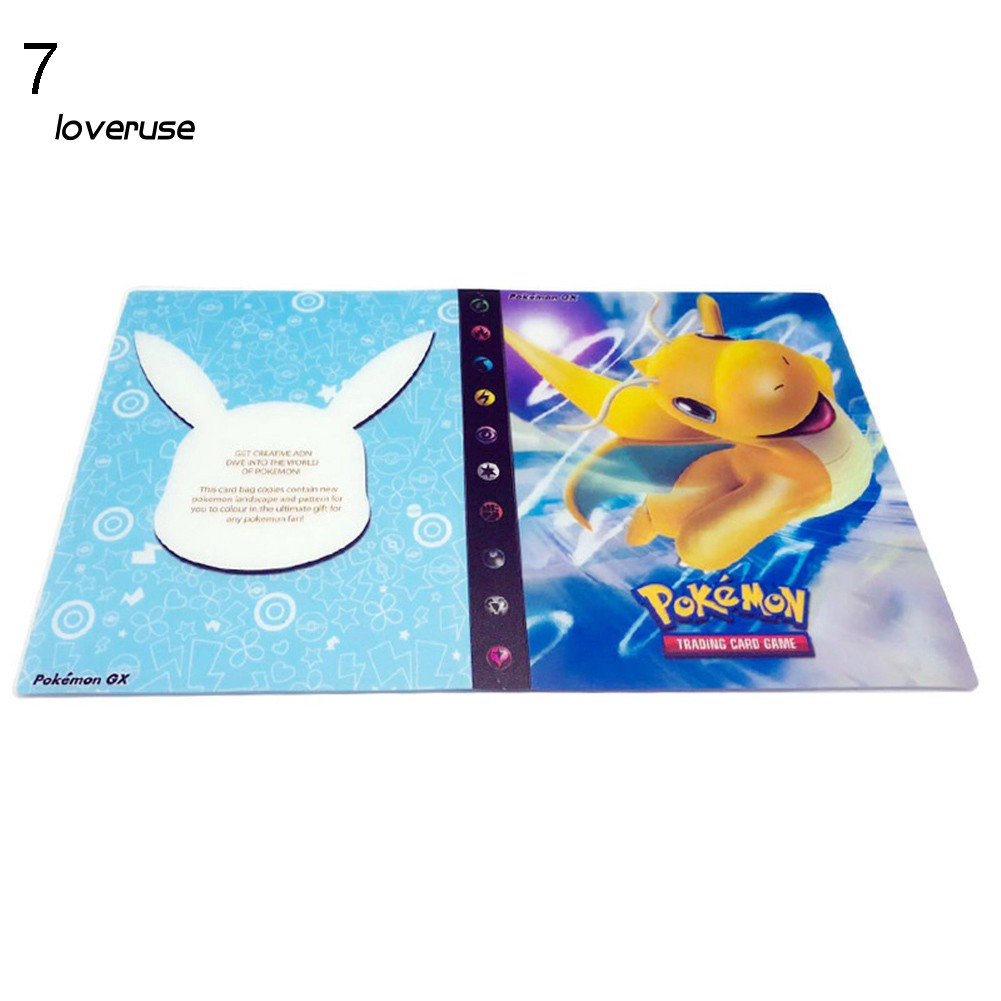 Set 240 tấm thẻ hình pokemon sử dụng làm bộ sưu tập DIY