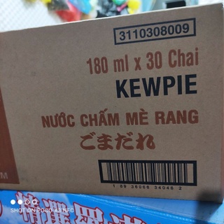 Sốt mè rang kewpie chai 180ml - 1 thùng 30 chai