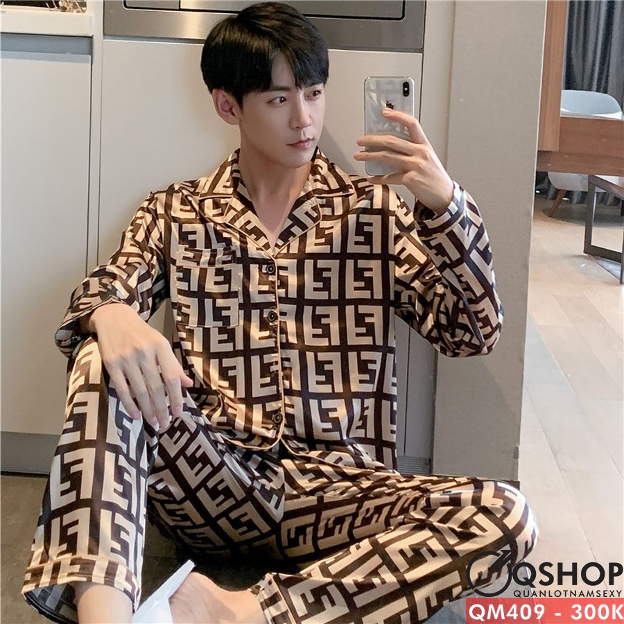 BỘ ĐỒ PIJAMA NAM CAO CẤP QSHOP QM409