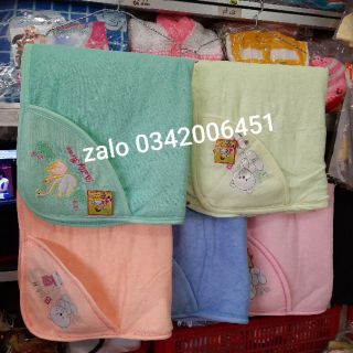 VB. choàng ủ có nón Sơ Sinh (75×75)