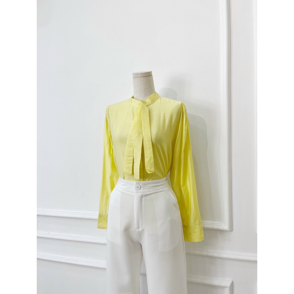 ÁO SƠ MI 3 TÀ - Áo sơ mi chất liệu tơ hàn mềm mịn mát, form lên chuẩn như hình, phong cách thanh lịch, sang trọng