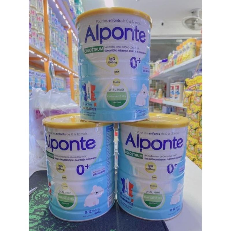 Sữa bột Alponte colostrum số 0+ 400g