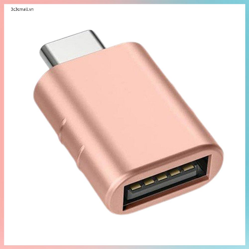 2 Pieces Portable USB3.0 A Female To C Male Transfer Interface Card Reader Notebook Computer Converter