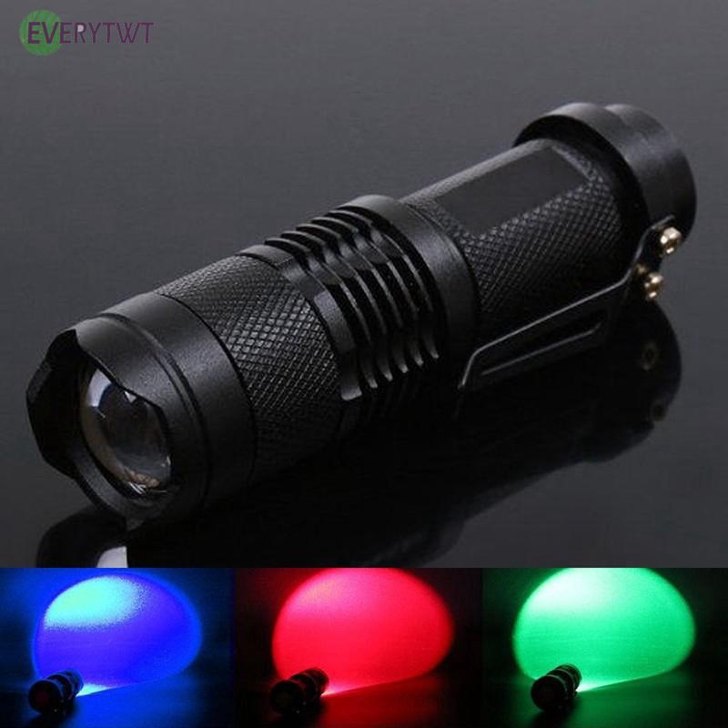 Đèn Pin Led có thể phóng to ánh sáng chống nước dùng cho câu cá/cắm trại