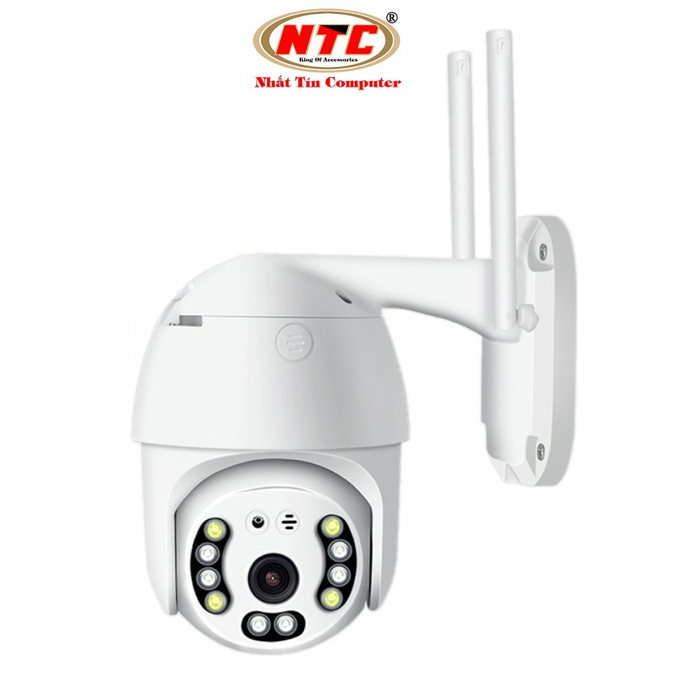 Camera IP Ngoài trời Yoosee PTZ 2 Râu FullHD 1080P 6 LED trợ sáng, 4 LED hồng ngoại, đàm thoại 2 chiều, hỗ trợ xoay 360