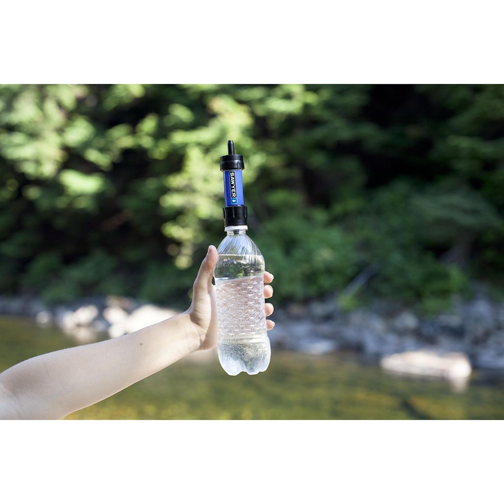 Bộ lọc nước Sawyer MINI Water Filter dụng cụ lọc nước leo núi sinh tồn (Hàng chính hãng)