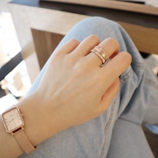 Nhẫn Elevation Ring Rose Gold   Chính Hãng - Danielstore .