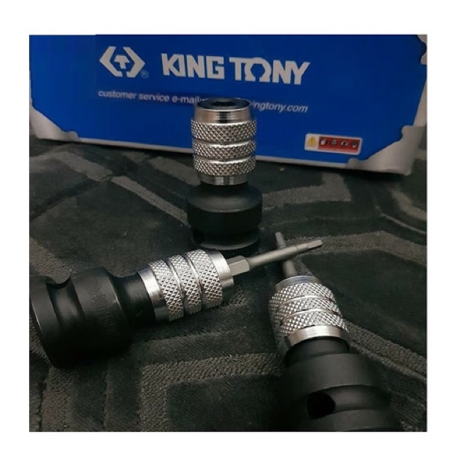 414A08S Đầu chuyển bulong 1/2 sang bắt vít Kingtony