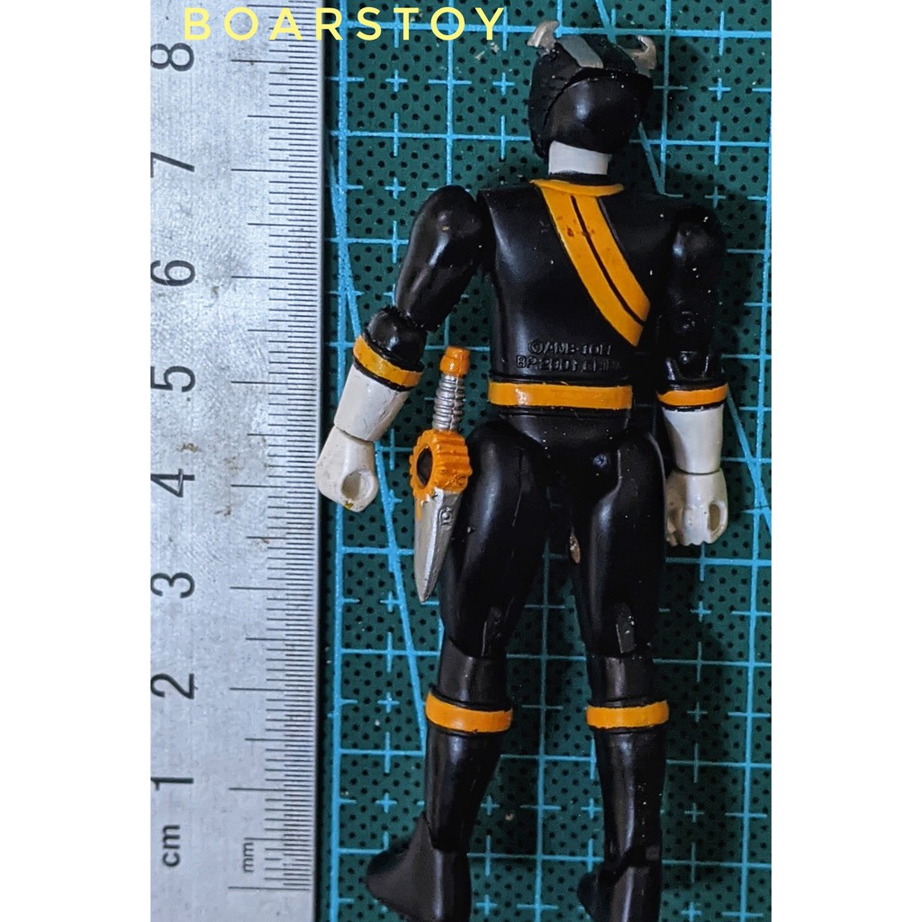 Mô hình nhân vật - Power Rangers Wild Force – Black Ranger/ Gaoranger Black 8cm