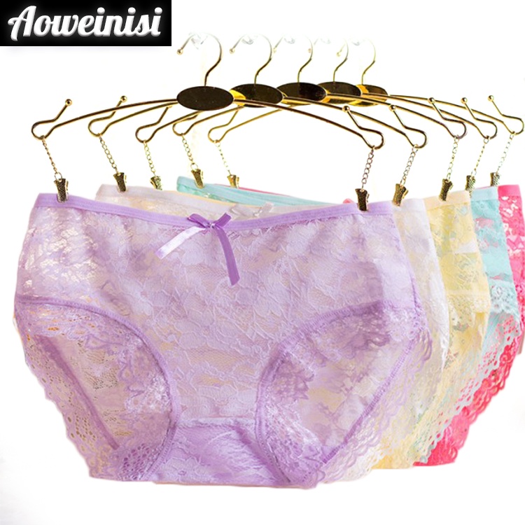 Quần Lót Ren Quyến Rũ Thời Trang Mùa Hè Nhiều Màu Dành Cho Nữ