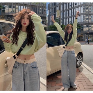 ÁO CROPTOP HỒNG BO EO