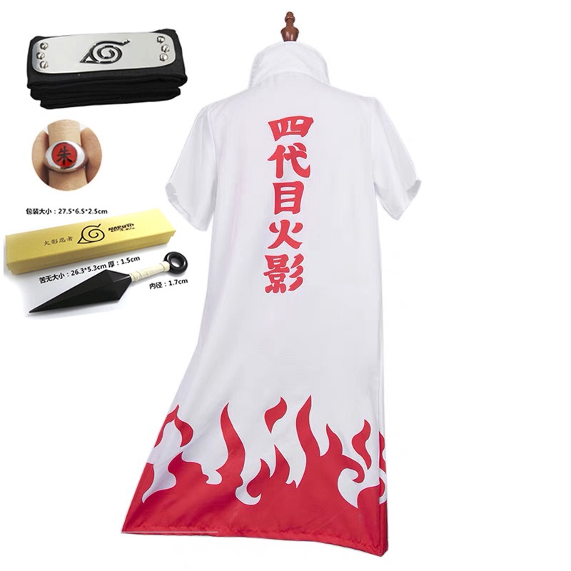 Áo Choàng Hóa Trang Nhân Vật Hoạt Hình Naruto Thế Hệ 4 Thế Hệ 6