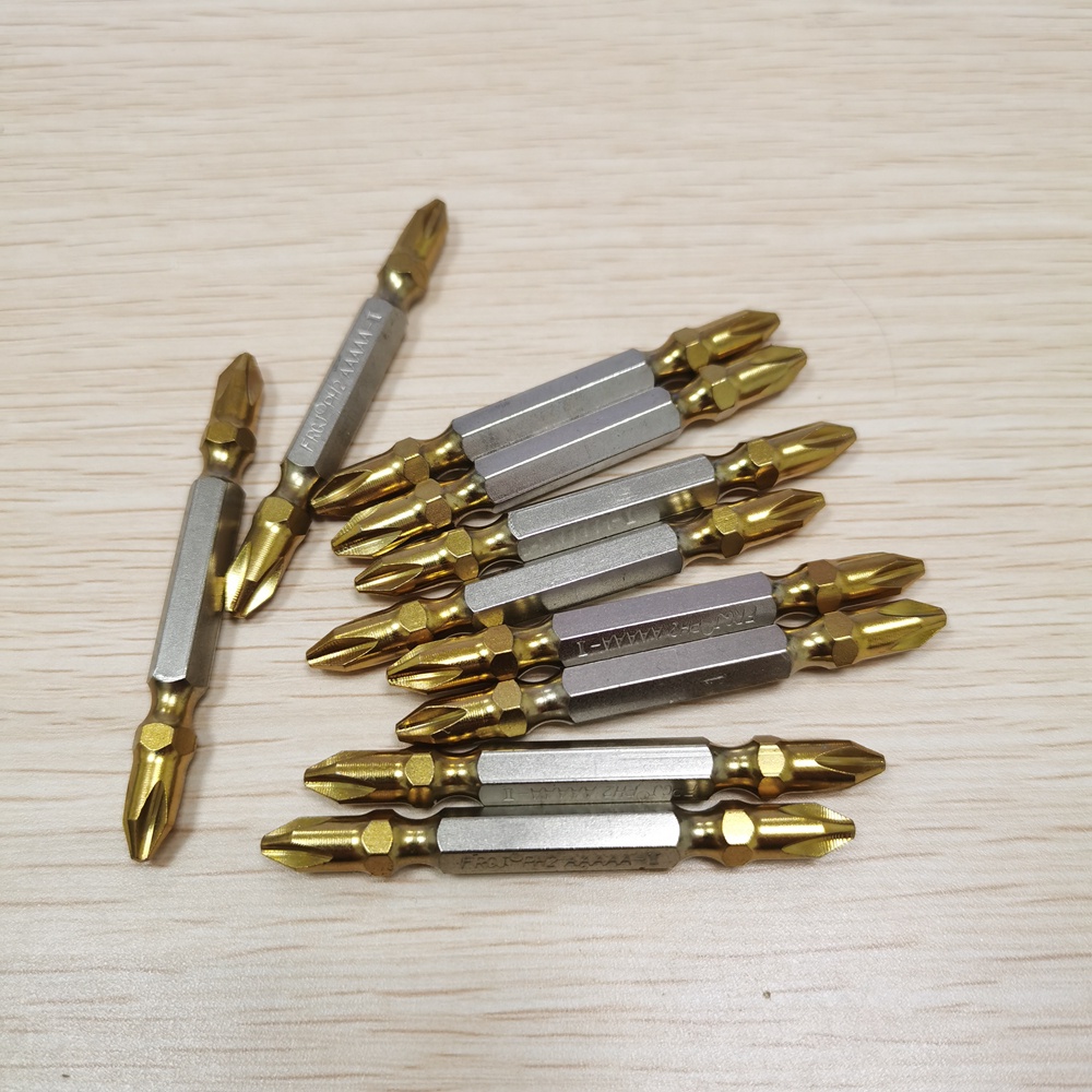 Set 5 / 10 Tua Vít Nam Châm Hai Đầu Phủ Titan PH2 65mm