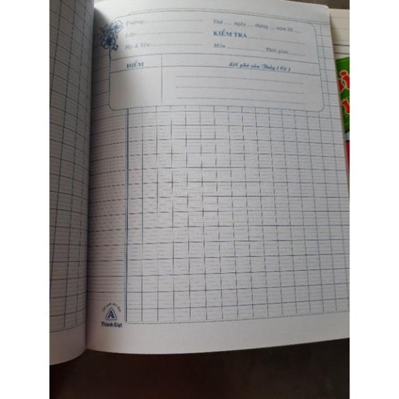 Tập giấy kiểm tra Thành Đạt 96tr - ĐL 100gsm