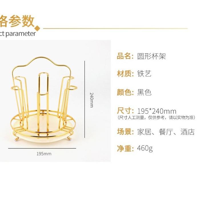 Giá Treo Ly 6 Ngăn Tiện Dụng Giá Đỡ | BigBuy360 - bigbuy360.vn