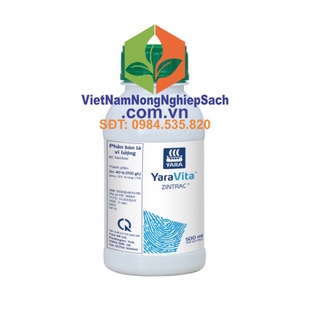 500ml - yaravita zintrac – phân bón lá vi lượng