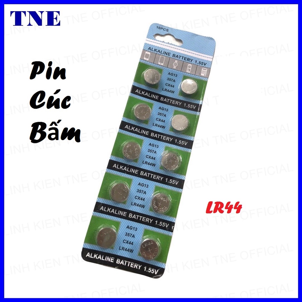 Pin điện tử cúc bấm LR44