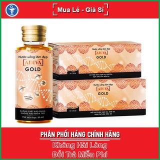 ❤[Chính hãng] ADIVA Collagen Gold Dạng Nước - Giảm Nếp Nhăn, Không Lo Chảy Xệ (Hộp 14 Chai)