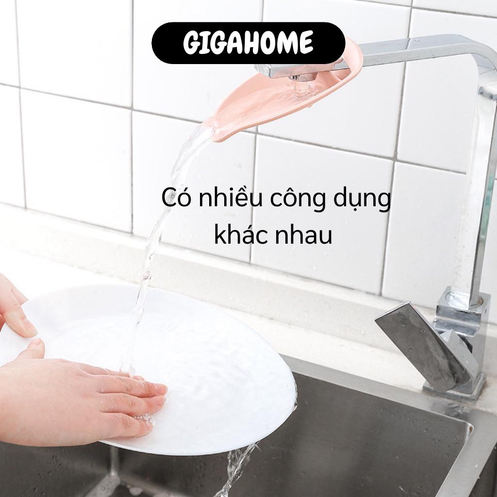 Đầu Gắn Vòi Nước GIGAHOME Dụng Cụ Mở Rộng Vòi Kiểu Lá Giúp Chống Văng Nước Ra Ngoài 9099